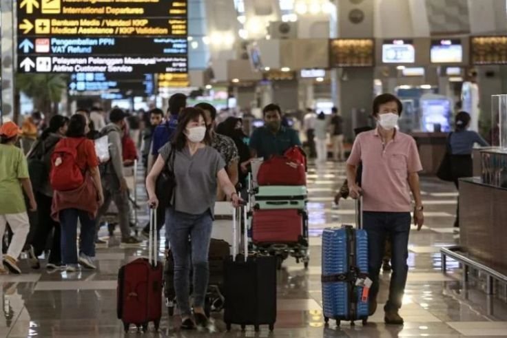 International arrival.