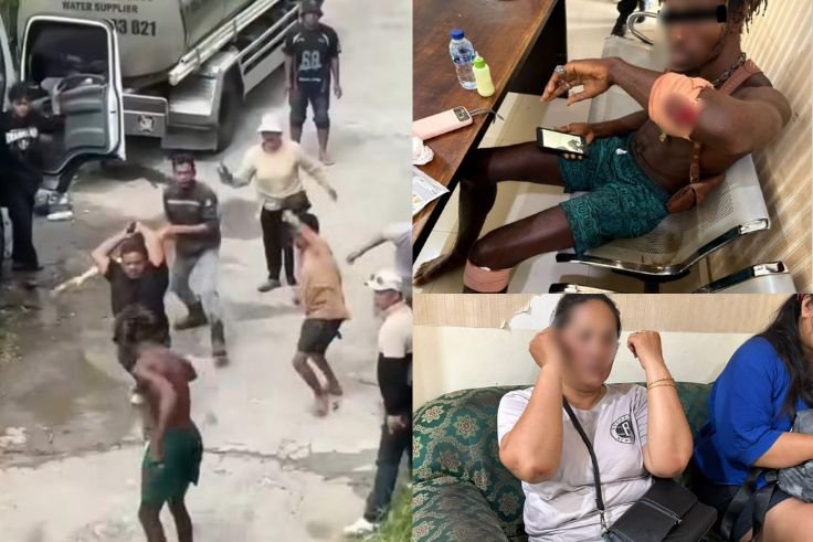 Foreign National and Construction Worker Clash in Suluban Area.