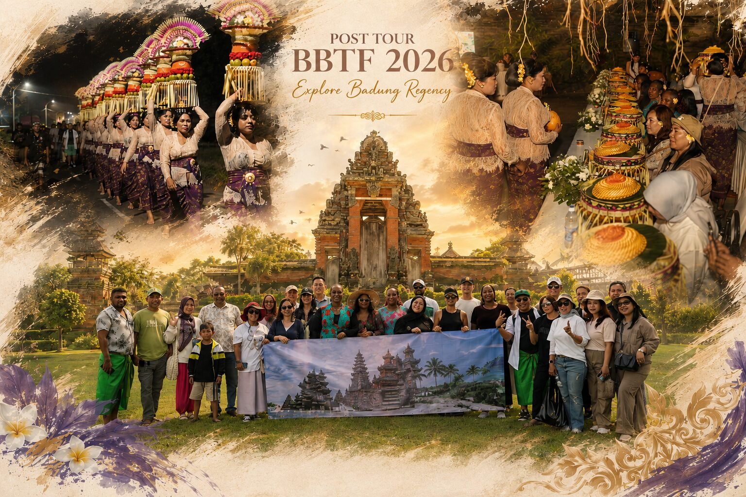 International buyers participating in BBTF 2026 post-tour at Badung Regency.