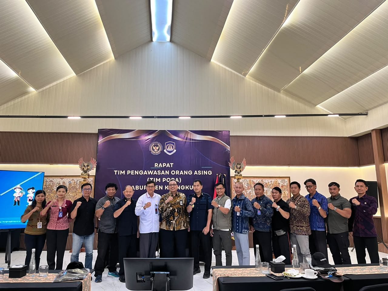 Klungkung Immigration Office Holds TIM PORA Coordination Meeting