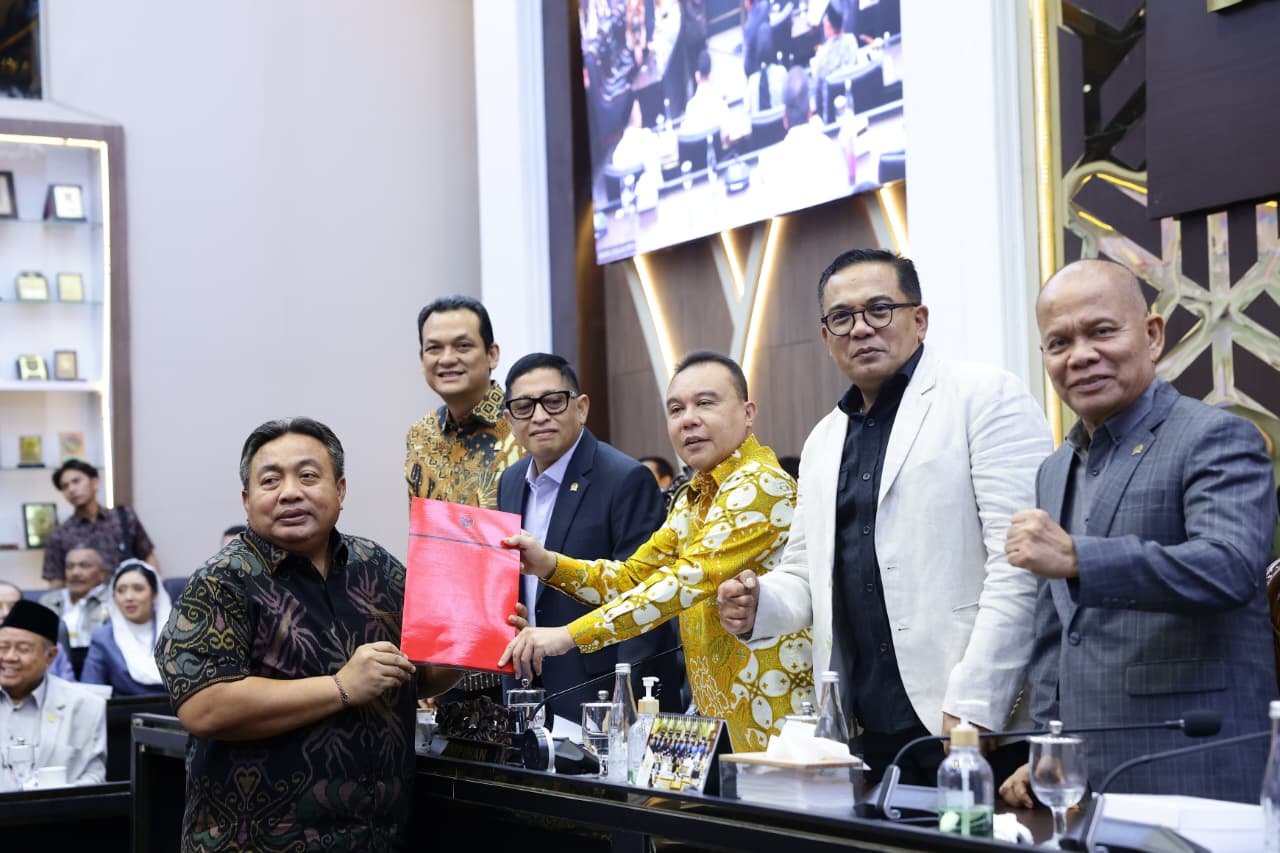 I Nyoman Parta, S.H., a member of Commission III of the Indonesian House of Representatives (DPR RI).